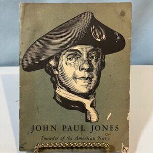 Vintage 1923 Booklet "John Paul Jones Founder American‎ Navy"